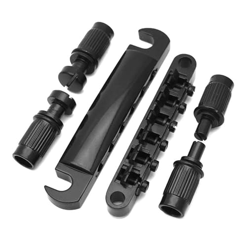 Gitarre Steg Sattel Obere Und Untere Steg-Saitenhalter Sind Für LP EPI SG E-Gitarren Geeignet(Black) von LJRRTYQ