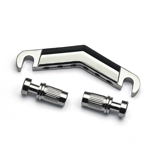 Gitarre Steg Sattel V-förmige Brücke Ist Für LP-Gitarren-kompatible Ersatzteile Geeignet(Silver) von LJRRTYQ
