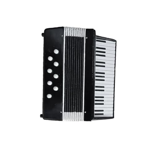 Ornamente Für Musikinstrumente 4 X 5 Cm Miniatur-Akkordeon Mini-Musikinstrument Akkordeon-Modell Heimdekoration von LJRRTYQ