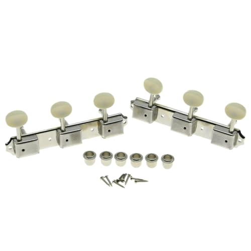 Stimmwirbel Für Gitarre Nickel Mit Vintage 3 Auf Einer Platte Stimmschlüssel Tuner Für LP SG JR Gitarre Stimmwirbel Für Gitarre Nickel Mit Vintage 3 Auf Einer Platte Stimmschlüssel Tuner Für LP SG JR Gitarre von LJRRTYQ