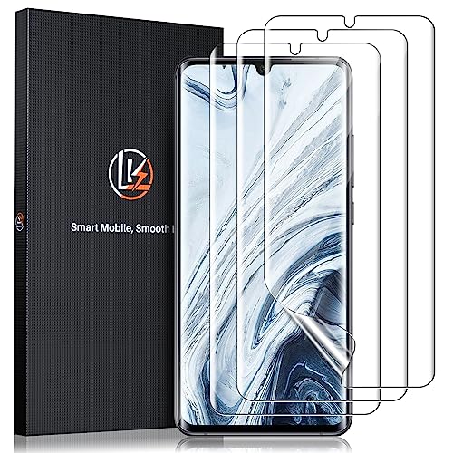 LK Kompatibel mit Xiaomi Mi Note 10 / Note 10 Pro/Note 10 Lite Displayschutz, 3 Stück, TPU, klar, weich, transparent von LK