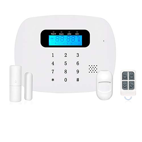 Home Wireless IRIS Lite LKM Security Alarm WiFi mit Tastatur Touchscreen und drahtlosen Sensoren, kompatibel mit Tuya von LKM security