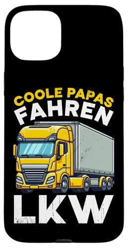 Coole Papas Fahren LKW Vatertag Lkw Fahrer Papa Spruch Hülle für iPhone 15 Plus Coole Papas Fahren LKW Vatertag Lkw Fahrer Papa Spruch Hülle für iPhone 15 Plus von LKW Fahrer Vater Papa Geschenke Zubehör Sprüche