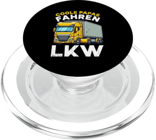 Coole Papas Fahren LKW Vatertag Lkw Fahrer Papa Spruch PopSockets PopGrip für MagSafe Coole Papas Fahren LKW Vatertag Lkw Fahrer Papa Spruch PopSockets PopGrip für MagSafe von LKW Fahrer Vater Papa Geschenke Zubehör Sprüche