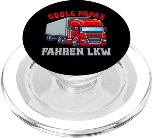 Coole Papas Fahren Lkw Fernfahrer Vatertag Sattelzug Trucker PopSockets PopGrip für MagSafe Coole Papas Fahren Lkw Fernfahrer Vatertag Sattelzug Trucker PopSockets PopGrip für MagSafe von LKW Fahrer Vater Papa Geschenke Zubehör Sprüche