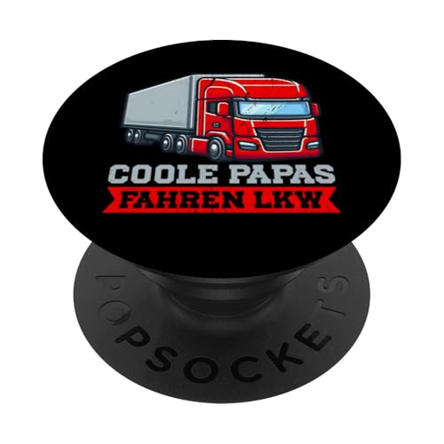 Coole Papas Fahren Lkw Sattelzug Fernfahrer Vatertag PopSockets Klebender PopGrip Coole Papas Fahren Lkw Sattelzug Fernfahrer Vatertag PopSockets Klebender PopGrip von LKW Fahrer Vater Papa Geschenke Zubehör Sprüche