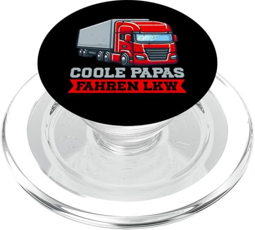 Coole Papas Fahren Lkw Sattelzug Fernfahrer Vatertag PopSockets PopGrip für MagSafe Coole Papas Fahren Lkw Sattelzug Fernfahrer Vatertag PopSockets PopGrip für MagSafe von LKW Fahrer Vater Papa Geschenke Zubehör Sprüche