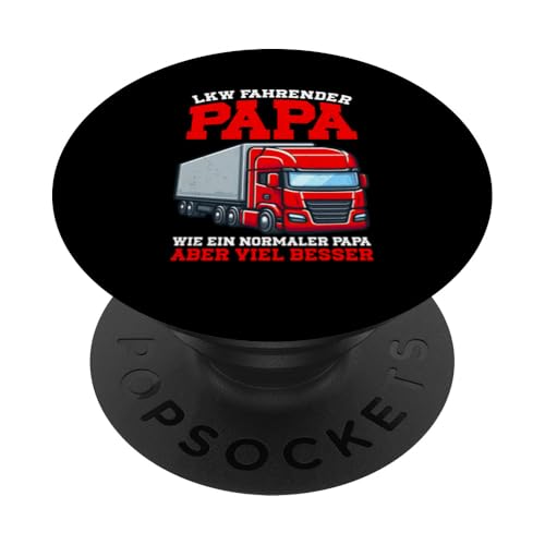Lkw Fahrender Papa Wie Ein Normaler Papa Nur Viel Besser PopSockets Klebender PopGrip Lkw Fahrender Papa Wie Ein Normaler Papa Nur Viel Besser PopSockets Klebender PopGrip von LKW Fahrer Vater Papa Geschenke Zubehör Sprüche