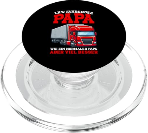 Lkw Fahrender Papa Wie Ein Normaler Papa Nur Viel Besser PopSockets PopGrip für MagSafe Lkw Fahrender Papa Wie Ein Normaler Papa Nur Viel Besser PopSockets PopGrip für MagSafe von LKW Fahrer Vater Papa Geschenke Zubehör Sprüche
