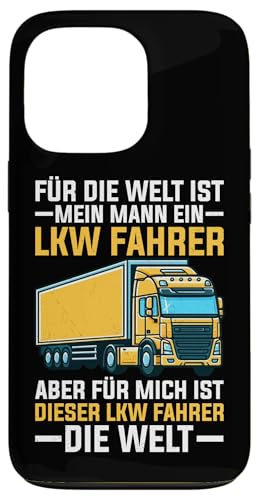 Papas Fahren Lkw Fernfahrer Vatertag Sattelzug Trucker Hülle für iPhone 13 Pro Papas Fahren Lkw Fernfahrer Vatertag Sattelzug Trucker Hülle für iPhone 13 Pro von LKW Fahrer Vater Papa Geschenke Zubehör Sprüche