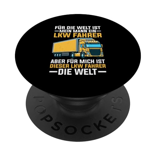 Papas Fahren Lkw Fernfahrer Vatertag Sattelzug Trucker PopSockets Klebender PopGrip Papas Fahren Lkw Fernfahrer Vatertag Sattelzug Trucker PopSockets Klebender PopGrip von LKW Fahrer Vater Papa Geschenke Zubehör Sprüche