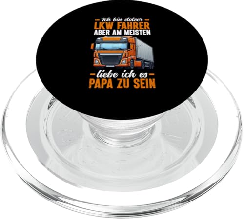 Stolzer LKW Fahrer Am Meisten Liebe Ich Es Papa Zu Sein PopSockets PopGrip für MagSafe Stolzer LKW Fahrer Am Meisten Liebe Ich Es Papa Zu Sein PopSockets PopGrip für MagSafe von LKW Fahrer Vater Papa Geschenke Zubehör Sprüche