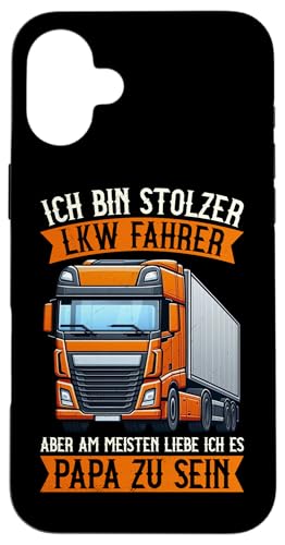 Stolzer LKW Fahrer Meisten Liebe Ich Es Papa Zu Sein Hülle für iPhone 16 Plus Stolzer LKW Fahrer Meisten Liebe Ich Es Papa Zu Sein Hülle für iPhone 16 Plus von LKW Fahrer Vater Papa Geschenke Zubehör Sprüche