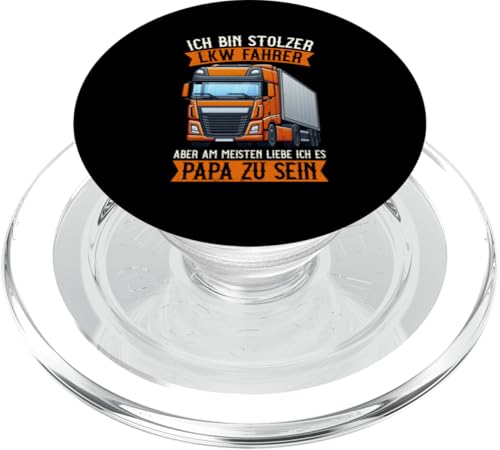 Stolzer LKW Fahrer Meisten Liebe Ich Es Papa Zu Sein PopSockets PopGrip für MagSafe Stolzer LKW Fahrer Meisten Liebe Ich Es Papa Zu Sein PopSockets PopGrip für MagSafe von LKW Fahrer Vater Papa Geschenke Zubehör Sprüche