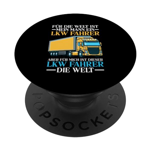 Stolzer LKW Fahrer Papa Vatertag Sattelzug Vater PopSockets Klebender PopGrip Stolzer LKW Fahrer Papa Vatertag Sattelzug Vater PopSockets Klebender PopGrip von LKW Fahrer Vater Papa Geschenke Zubehör Sprüche
