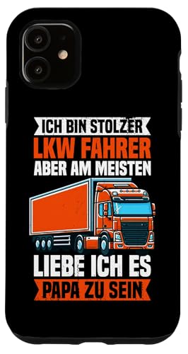 Stolzer Lkw Fahrer Am Meisten Liebe Ich Es Papa Zu Sein Hülle für iPhone 11 Stolzer Lkw Fahrer Am Meisten Liebe Ich Es Papa Zu Sein Hülle für iPhone 11 von LKW Fahrer Vater Papa Geschenke Zubehör Sprüche