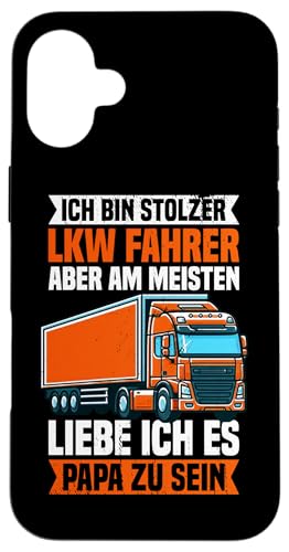 Stolzer Lkw Fahrer Am Meisten Liebe Ich Es Papa Zu Sein Hülle für iPhone 16 Plus Stolzer Lkw Fahrer Am Meisten Liebe Ich Es Papa Zu Sein Hülle für iPhone 16 Plus von LKW Fahrer Vater Papa Geschenke Zubehör Sprüche