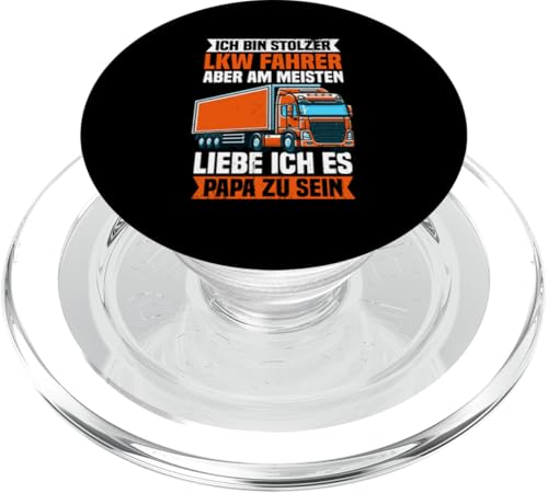 Stolzer Lkw Fahrer Am Meisten Liebe Ich Es Papa Zu Sein PopSockets PopGrip für MagSafe Stolzer Lkw Fahrer Am Meisten Liebe Ich Es Papa Zu Sein PopSockets PopGrip für MagSafe von LKW Fahrer Vater Papa Geschenke Zubehör Sprüche