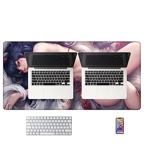 LL-COEUR XXL Große Gaming Mauspad Computer Mouse Mat Office Schreibtischunterlage 1000x500x3mm (Farbe 1) von LL-COEUR