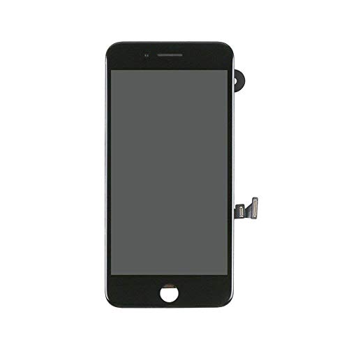 LL TRADER 5,5-Zoll-LCD-Touchscreen-Ersatz-Digitizer-Volldisplay mit Frontkamera, Näherungssensor, Ohrlautsprecher und Reparaturwerkzeugen für das iPhone 7 Plus Schwarz von LL TRADER