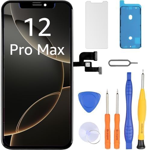 LL TRADER Display für iPhone 12 Pro Max LCD 6.7" Bildschirm Ersatz FHD Touchscreen 3D Touch Digitizer Rahmen Montage und Reparaturkits 20252 LL TRADER Display für iPhone 12 Pro Max LCD 6.7" Bildschirm Ersatz FHD Touchscreen 3D Touch Digitizer Rahmen Montage und Reparaturkits 20252 von LL TRADER