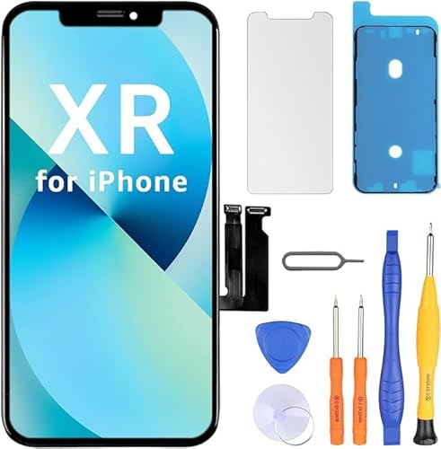 LL TRADER Display für iPhone XR 6.1" LCD Bildschirm Ersatz Touchscreen 3D Touch Digitizer FHD Rahmen Montage und Reparaturkits 2024 LL TRADER Display für iPhone XR 6.1" LCD Bildschirm Ersatz Touchscreen 3D Touch Digitizer FHD Rahmen Montage und Reparaturkits 2024 von LL TRADER