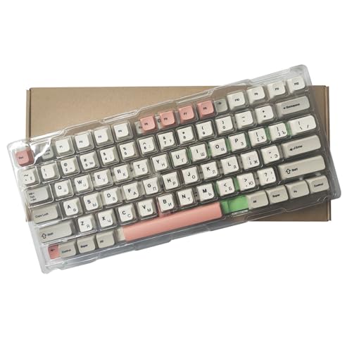 138-Tasten-PBT-Tastenkappe, XDA-Höhentaste, komplettes Set von 9009 Retro-Farbstoff-Sublimation für mechanische Tastaturen von LLHCF