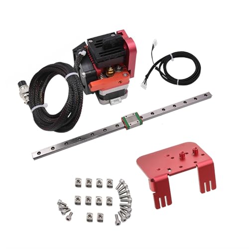 Für Ender3 CR10 Linear-Upgrade-Schienen, Extruder, Direktantrieb, 310 mm/375 mm Führung mit fester Backplane-Halterung Für Ender3 CR10 Linear-Upgrade-Schienen, Extruder, Direktantrieb, 310 mm/375 mm Führung mit fester Backplane-Halterung von LLHCF