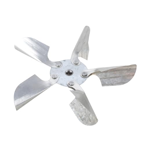 Gebläse-Lüfter-Ersatzteil, 12 cm, 15 cm, großer Motor-Lüfterblatt mit 5 Flügeln von LLHCF