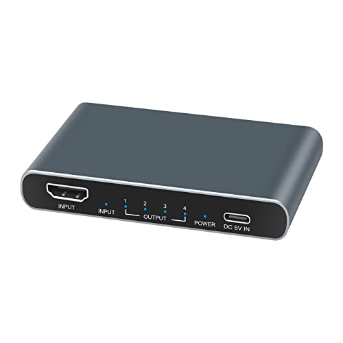 LLHCF 4K Splitter 1x4 Splitter 1 In 4 Out Verstärker Display Für HDTV Desktop PC LLHCF 4K Splitter 1x4 Splitter 1 In 4 Out Verstärker Display Für HDTV Desktop PC von LLHCF