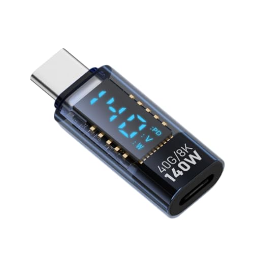 LLHCF USB-Buchse auf USB-Stecker, praktisches 140-W-Schnellladegerät und 40 Mbit/s Datenübertragung, USB-Verlängerung von LLHCF