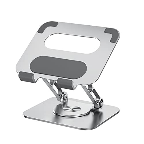 LLHCF Verstellbarer Tablet-Ständer mit 360° drehbarer Basis, ergonomischer Aluminium-Tablet-Halter, faltbares Pad LLHCF Verstellbarer Tablet-Ständer mit 360° drehbarer Basis, ergonomischer Aluminium-Tablet-Halter, faltbares Pad von LLHCF