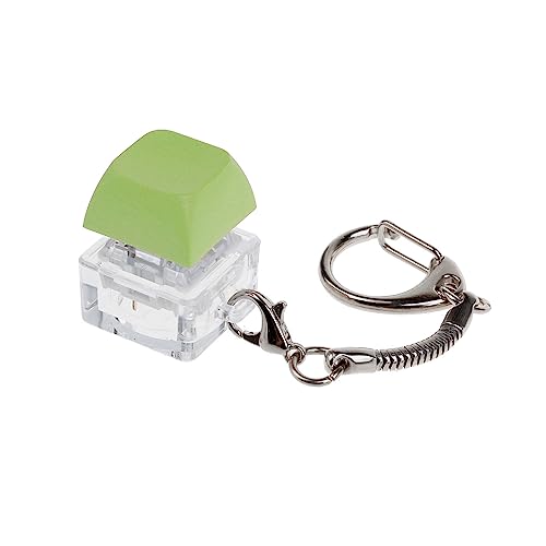 Mechanischer Schlüsselanhänger für Tastaturschalter, Tester, Tastenschalter-Test ohne LED-Licht, Spielzeug, Stressabbau, Geschenke von LLHCF