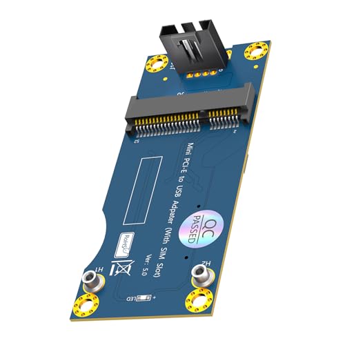 PCIE-auf-USB-Adapter mit Kartensteckplatz für WWAN/LTE-Modul-Adapterplatine, industrieller Ersatz für Desktop-PC PCIE-auf-USB-Adapter mit Kartensteckplatz für WWAN/LTE-Modul-Adapterplatine, industrieller Ersatz für Desktop-PC von LLHCF