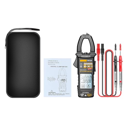 PN109 Multimeter für Widerstandskapazität, Dioden-Tester, Zangenmessgerät mit Hintergrundbeleuchtung, Summer PN109 Multimeter für Widerstandskapazität, Dioden-Tester, Zangenmessgerät mit Hintergrundbeleuchtung, Summer von LLHCF