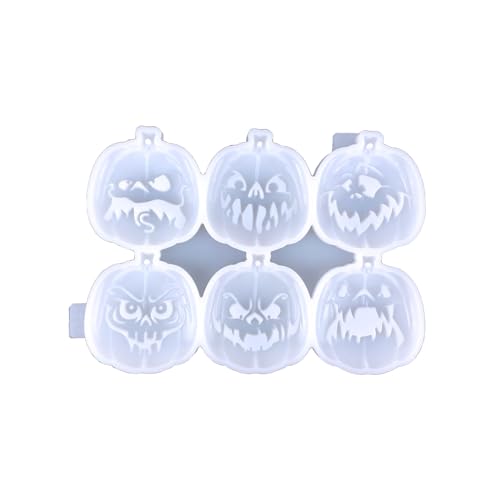 Spukend realistische Kürbis-Schlüsselanhänger-Silikonform für Halloween-Dekorationen, werden Sie diese Saison basteln Spukend realistische Kürbis-Schlüsselanhänger-Silikonform für Halloween-Dekorationen, werden Sie diese Saison basteln von LLHCF