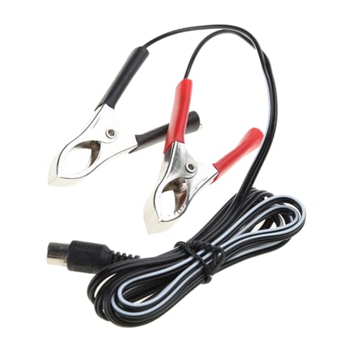 12 V Batterie-Krokodilklemmen, Kabel, Netzteil, Batterieklemmen, Verlängerungskabel von LLINthy
