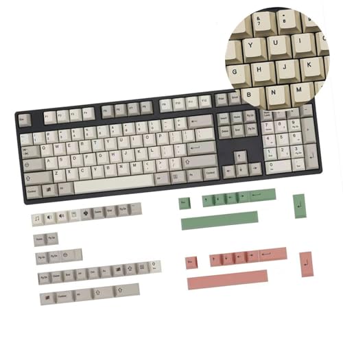 149 Tasten Hintergrundbeleuchtung Tastenkappen Retro 9009 Englisch/Koreanisch/Japanisch/Russisch Tastenkappe für mechanische Tastaturen bieten Langlebigkeit 149 Tasten Hintergrundbeleuchtung Tastenkappen Retro 9009 Englisch/Koreanisch/Japanisch/Russisch Tastenkappe für mechanische Tastaturen bieten Langlebigkeit von LLINthy