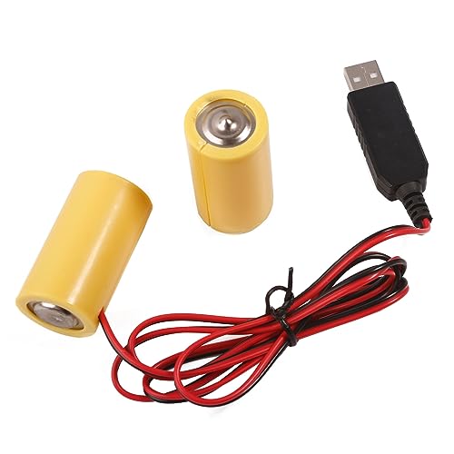 3 V Stromwandler LR14 C Batterie-Eliminatoren, ersetzt 2 Stück 1,5 V C Batterien für Fernbedienung, LED-Licht-Spielzeug 3 V Stromwandler LR14 C Batterie-Eliminatoren, ersetzt 2 Stück 1,5 V C Batterien für Fernbedienung, LED-Licht-Spielzeug von LLINthy