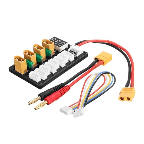 3S 4S XT60 Stecker Parallel Charging Board B6 Balance-Platte für Luftfahrtmodell Lithiumbatterien 3S 4S XT60 Stecker Parallel Charging Board B6 Balance-Platte für Luftfahrtmodell Lithiumbatterien von LLINthy