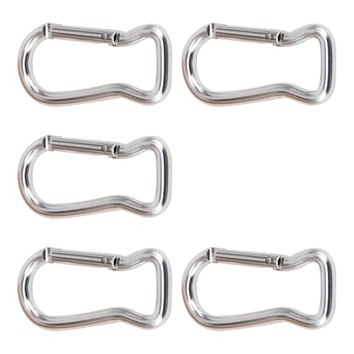 5 x Federverschlüsse in Fischform, Aluminiumlegierung, Karabinerhaken, Schlüsselanhänger, Schnallen, Hardware 5 x Federverschlüsse in Fischform, Aluminiumlegierung, Karabinerhaken, Schlüsselanhänger, Schnallen, Hardware von LLINthy