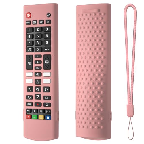 Ergonomische Silikonhülle für AKB76040302 Fernbedienung, rutschfeste Textur-Oberflächen für sichere Handhabung, vollständige Abdeckung Ergonomische Silikonhülle für AKB76040302 Fernbedienung, rutschfeste Textur-Oberflächen für sichere Handhabung, vollständige Abdeckung von LLINthy