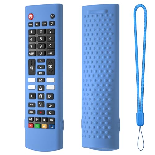 Ergonomische Silikonhülle für AKB76040302 Fernbedienung, rutschfeste Textur-Oberflächen für sichere Handhabung, vollständige Abdeckung Ergonomische Silikonhülle für AKB76040302 Fernbedienung, rutschfeste Textur-Oberflächen für sichere Handhabung, vollständige Abdeckung von LLINthy