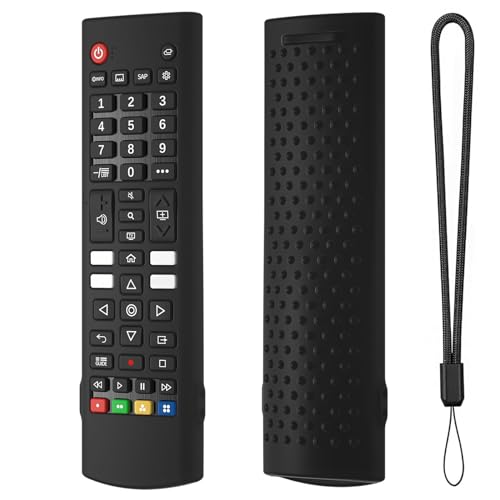 Ergonomische Silikonhülle für AKB76040302-Fernbedienung, rutschfeste Textur-Oberflächen für sichere Handhabung, vollständige Abdeckung Ergonomische Silikonhülle für AKB76040302-Fernbedienung, rutschfeste Textur-Oberflächen für sichere Handhabung, vollständige Abdeckung von LLINthy