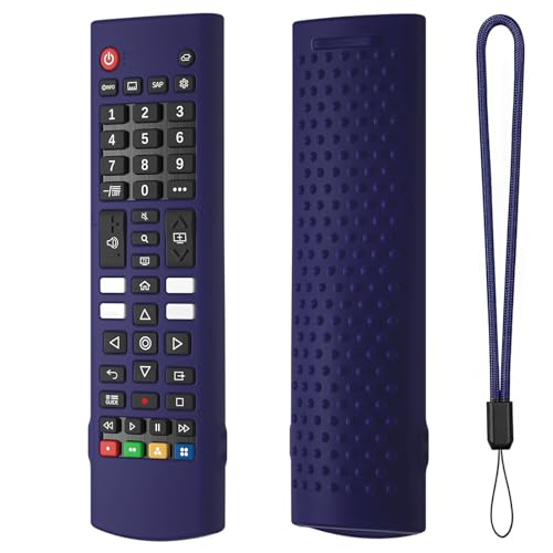 Ergonomische Silikonhülle für AKB76040302 Fernbedienung, rutschfeste Textur-Oberflächen für sichere Handhabung, vollständige Abdeckung Ergonomische Silikonhülle für AKB76040302 Fernbedienung, rutschfeste Textur-Oberflächen für sichere Handhabung, vollständige Abdeckung von LLINthy
