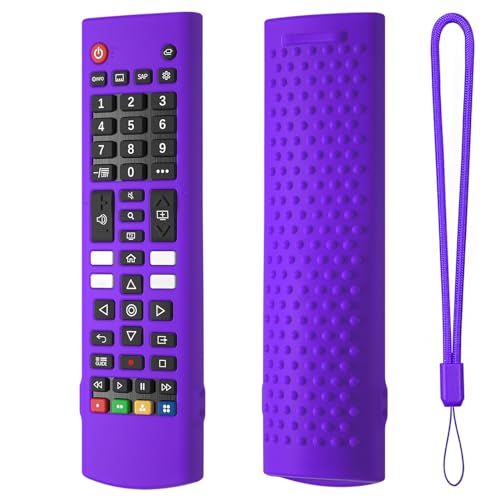 Ergonomische Silikonhülle für AKB76040302 Fernbedienung, rutschfeste Textur-Oberflächen für sichere Handhabung, vollständige Abdeckung Ergonomische Silikonhülle für AKB76040302 Fernbedienung, rutschfeste Textur-Oberflächen für sichere Handhabung, vollständige Abdeckung von LLINthy
