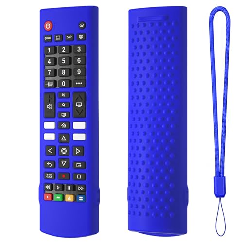 Ergonomische Silikonhülle für AKB76040302 Fernbedienung, rutschfeste Textur-Oberflächen für sichere Handhabung, vollständige Abdeckung Ergonomische Silikonhülle für AKB76040302 Fernbedienung, rutschfeste Textur-Oberflächen für sichere Handhabung, vollständige Abdeckung von LLINthy