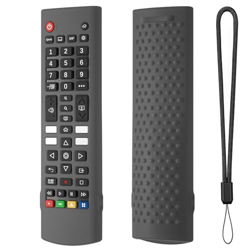 Ergonomische Silikonhülle für AKB76040302 Fernbedienung, rutschfeste Textur-Oberflächen für sichere Handhabung, vollständige Abdeckung Ergonomische Silikonhülle für AKB76040302 Fernbedienung, rutschfeste Textur-Oberflächen für sichere Handhabung, vollständige Abdeckung von LLINthy