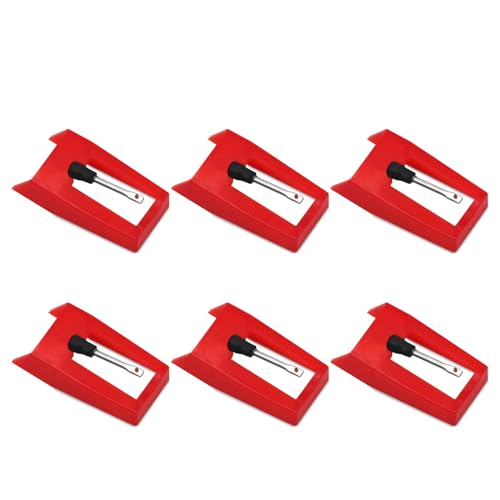 Ersatznadel-Set für Plattenspieler, LPs, Phonographen, Plattenspieler, Ersatznadeln, 4 Stück/6 Stück von LLINthy
