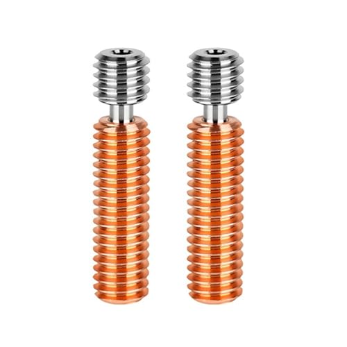 Für E3DV5 CR10S Titanlegierung Bi-Metall Heatbreak Legierung + Kupferdüse für 3D-Drucker, 1,75 mm Filament Für E3DV5 CR10S Titanlegierung Bi-Metall Heatbreak Legierung + Kupferdüse für 3D-Drucker, 1,75 mm Filament von LLINthy